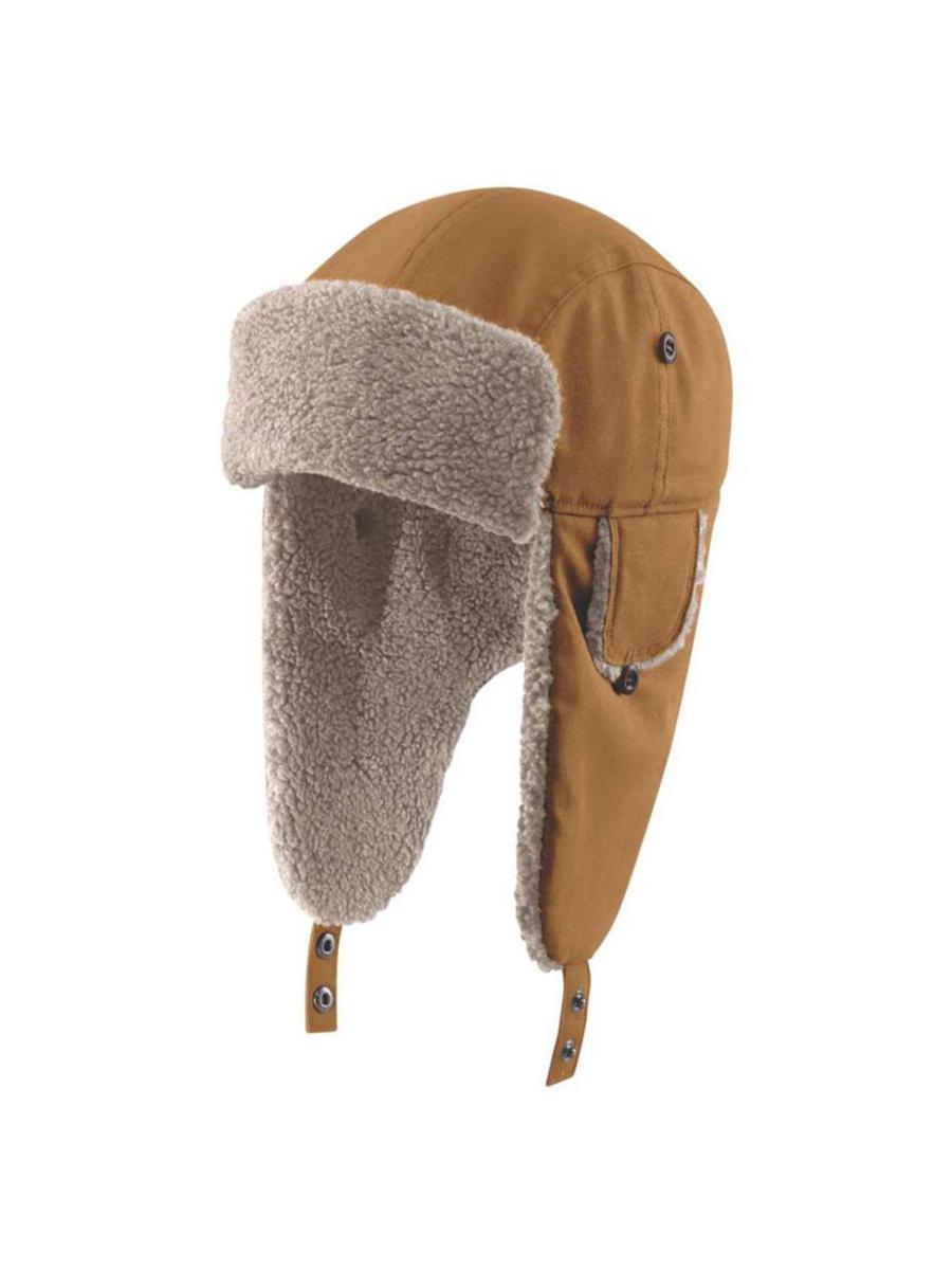 Mössa Carhartt 105052 - MÖSSA CARHARTT 105052BRN TRAPPER BRUN STL M/L