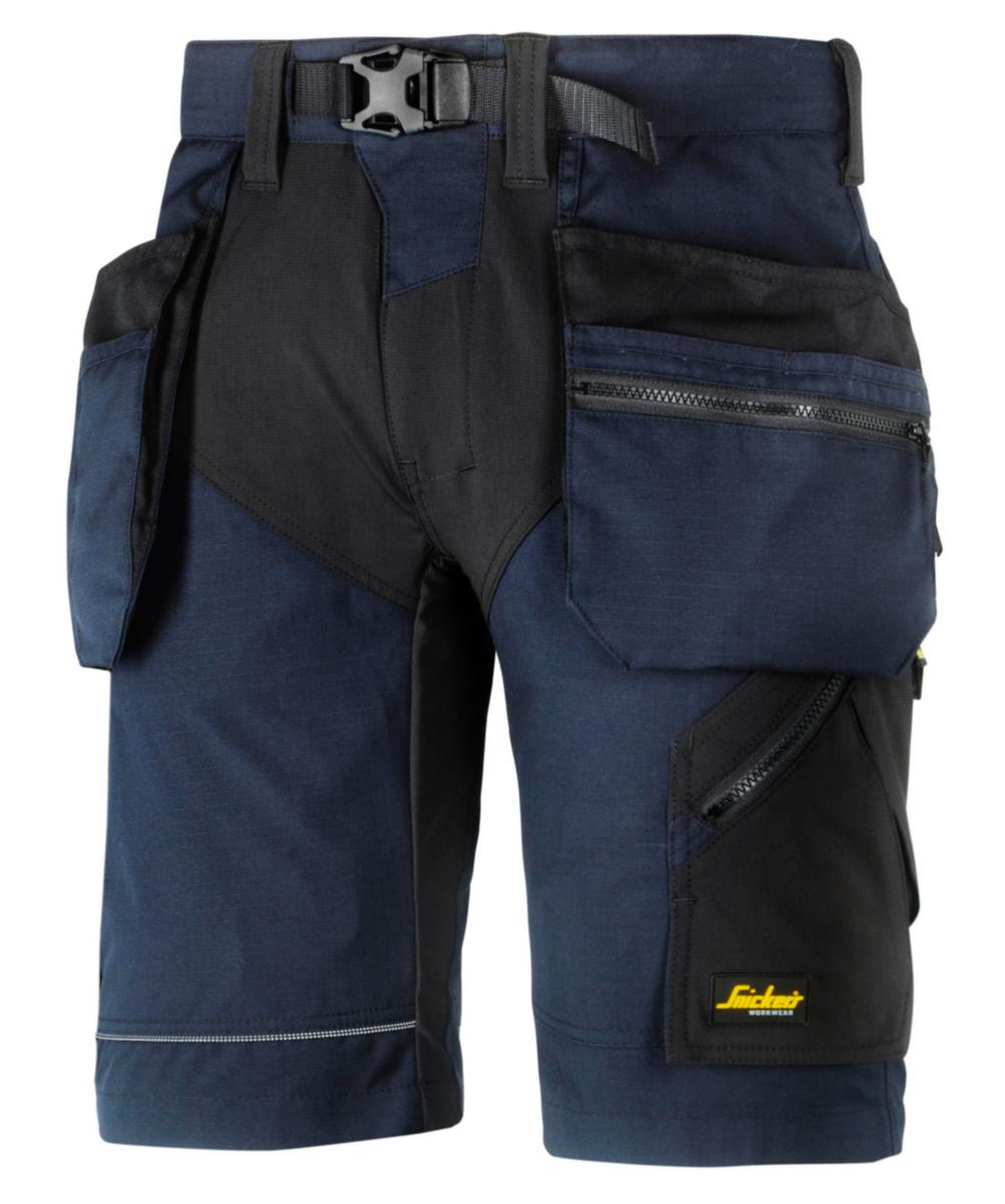 Shorts Snickers 6904 FlexiWork - SHORTS SNICKERS 6904 MARIN/ SVART STRETCH FW HF STL 52