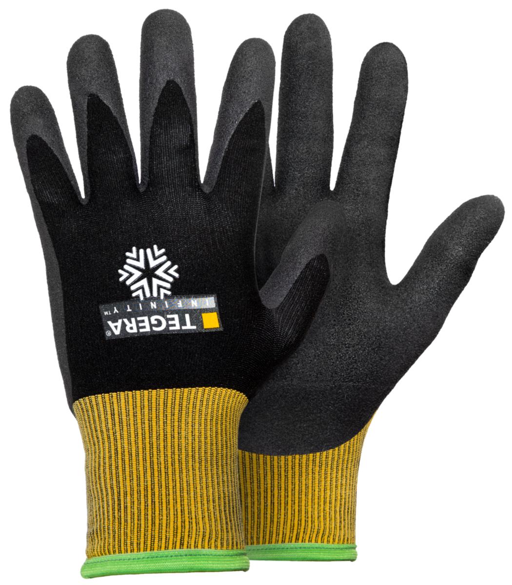 Montagehandske Tegera Infinity 8810 - HANDSKE TEGERA INFINITY 8810 FODRAD 15GG NITRILDOPP STL 9