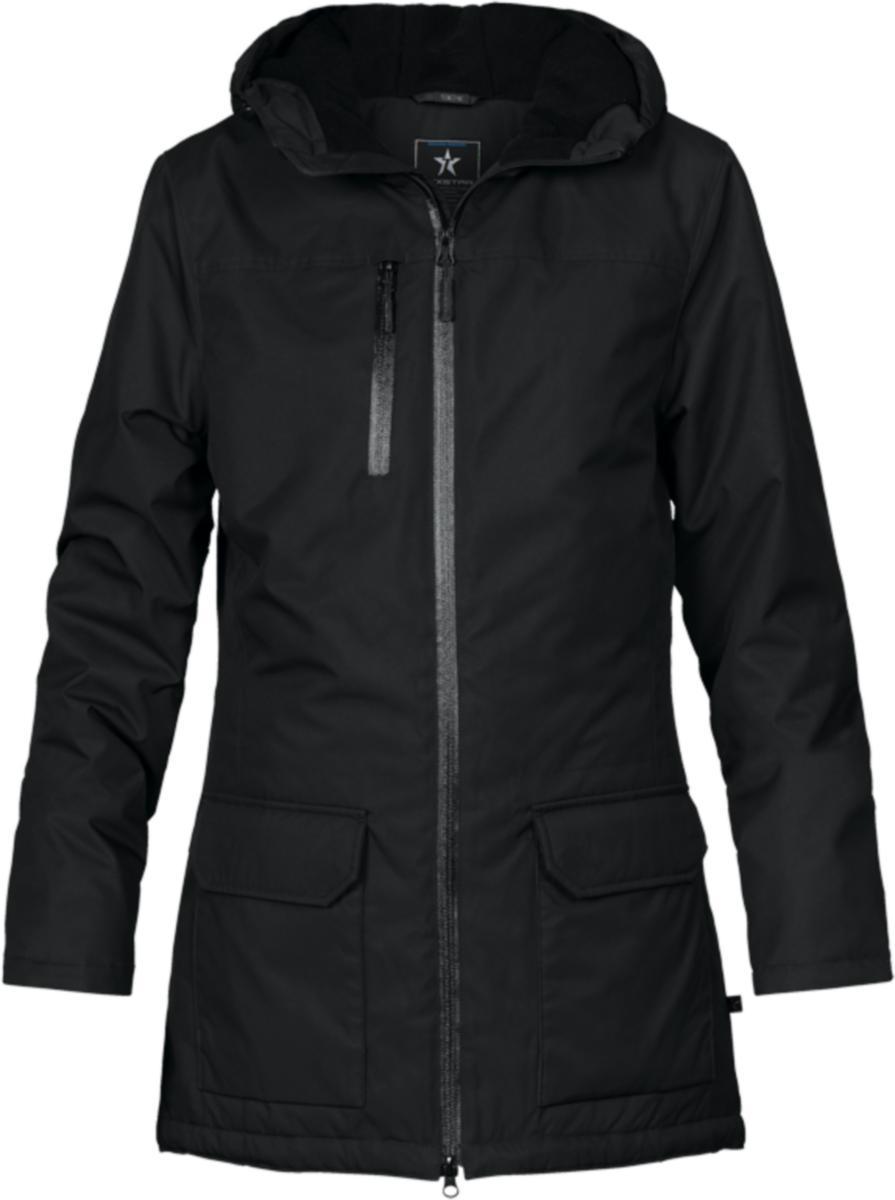Vinterparkas Texstar WJ65 Dam - VINTERPARKAS TEXSTAR WJ65 DAM SVART STL M