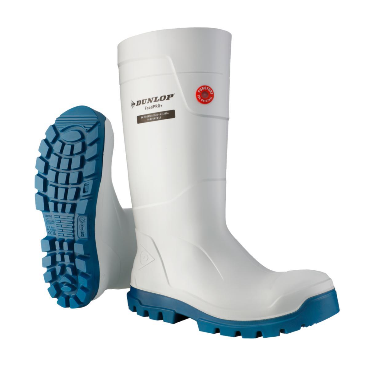 Skyddsstövel Dunlop Foodpro Safety - SKYDDSSTÖVEL DUNLOP FOODPRO + LB7LC01 SAFETY VIT STL 35