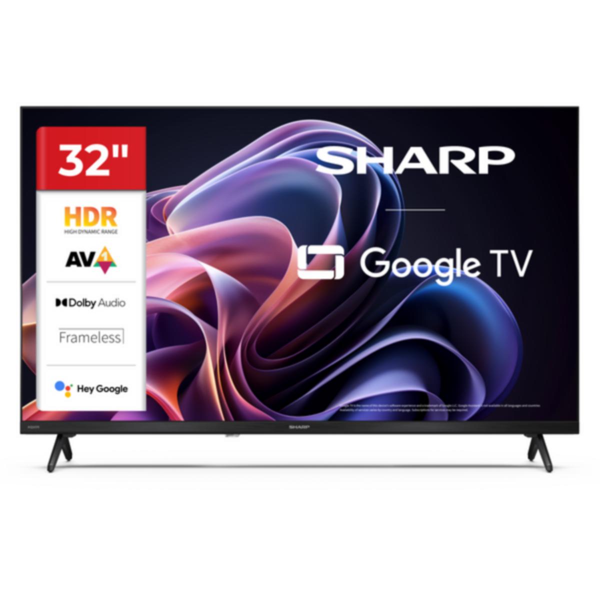 TV 32", Google TV™, HD - 32" 4K HD SHARP GOOGLE TV™