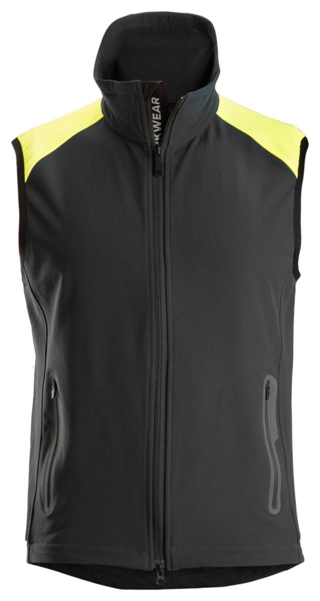 Väst Snickers 8029 - VÄST SNICKERS 8029-0467 SVART/NEONGUL STL: M