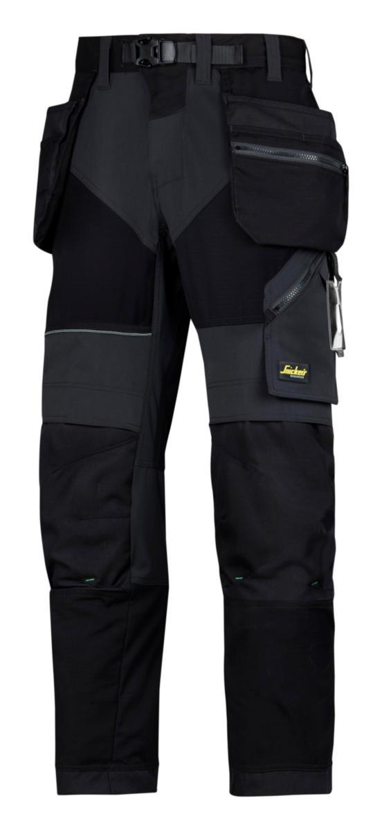 Midjebyxa Snickers 6902 FlexiWork - MIDJEBYXA SNICKERS 6902 SVART STRETCH FW HF STL 52