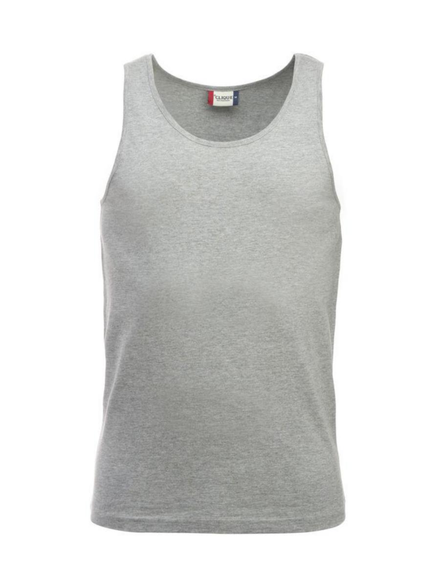 Linne NW Classic 029367 - LINNE CLIQUE 029367 CLASSIC TANKTOP GRÅMELERAD STL XXL