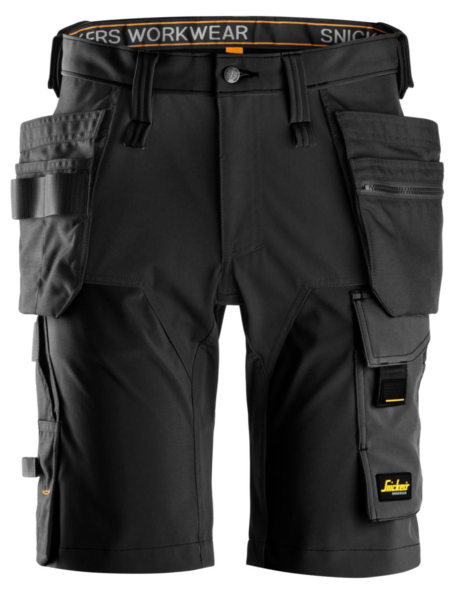Shorts Snickers 6175 AllroundWork - SHORTS SNICKERS 6175-0404 SVART/SVART AW HF STL 56