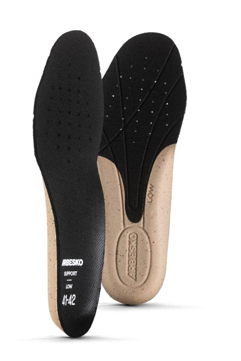 Inläggssula Arbesko Lågt Fotvalv 40104 - INLÄGGSSULA 40104 LÅGT FOTVALV ARBESKO SVART 35