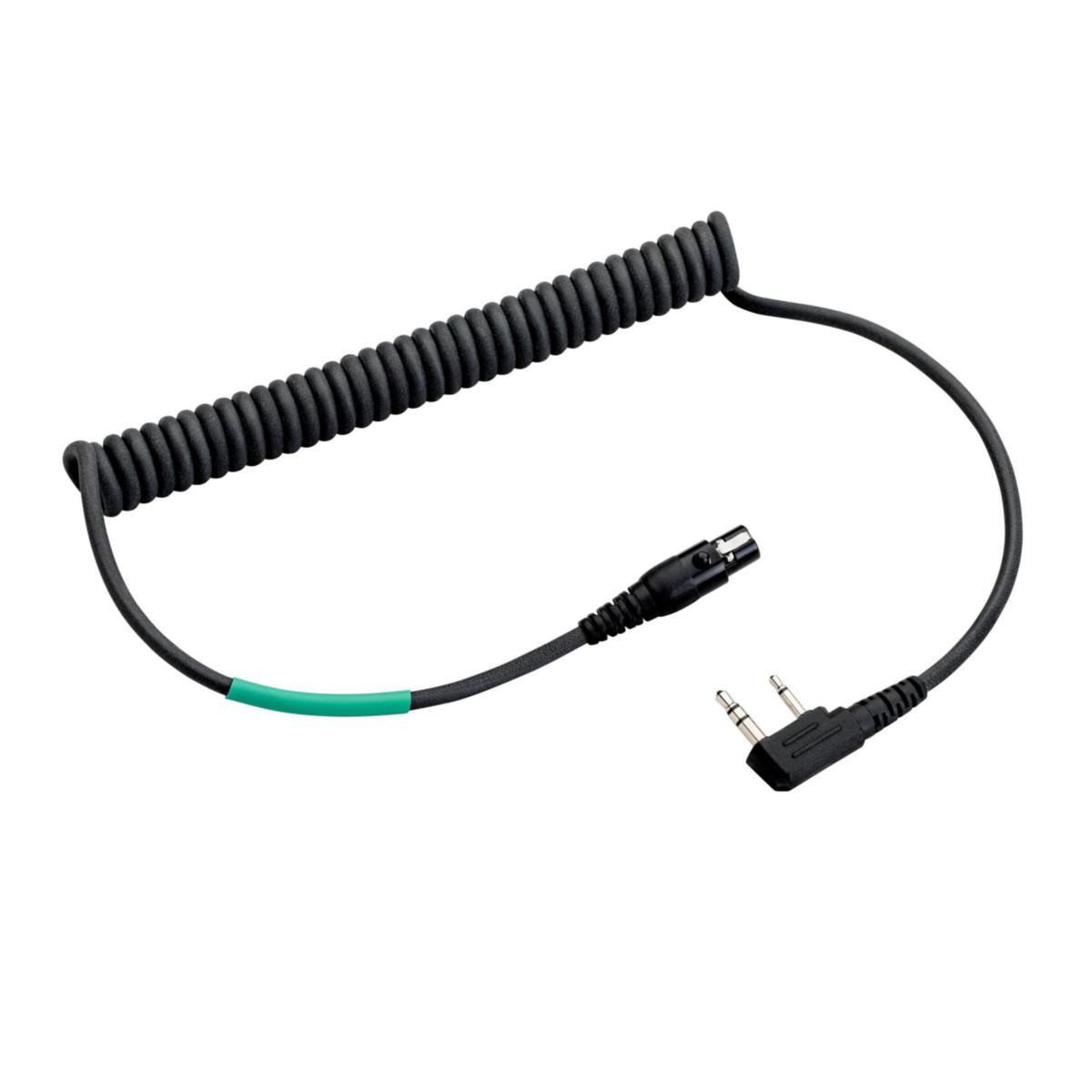 Kablar FLX2 till 3M Peltor hörselkåpor - KABEL FLX2 3M PELTOR KENWOOD 2-PIN FLX2-36
