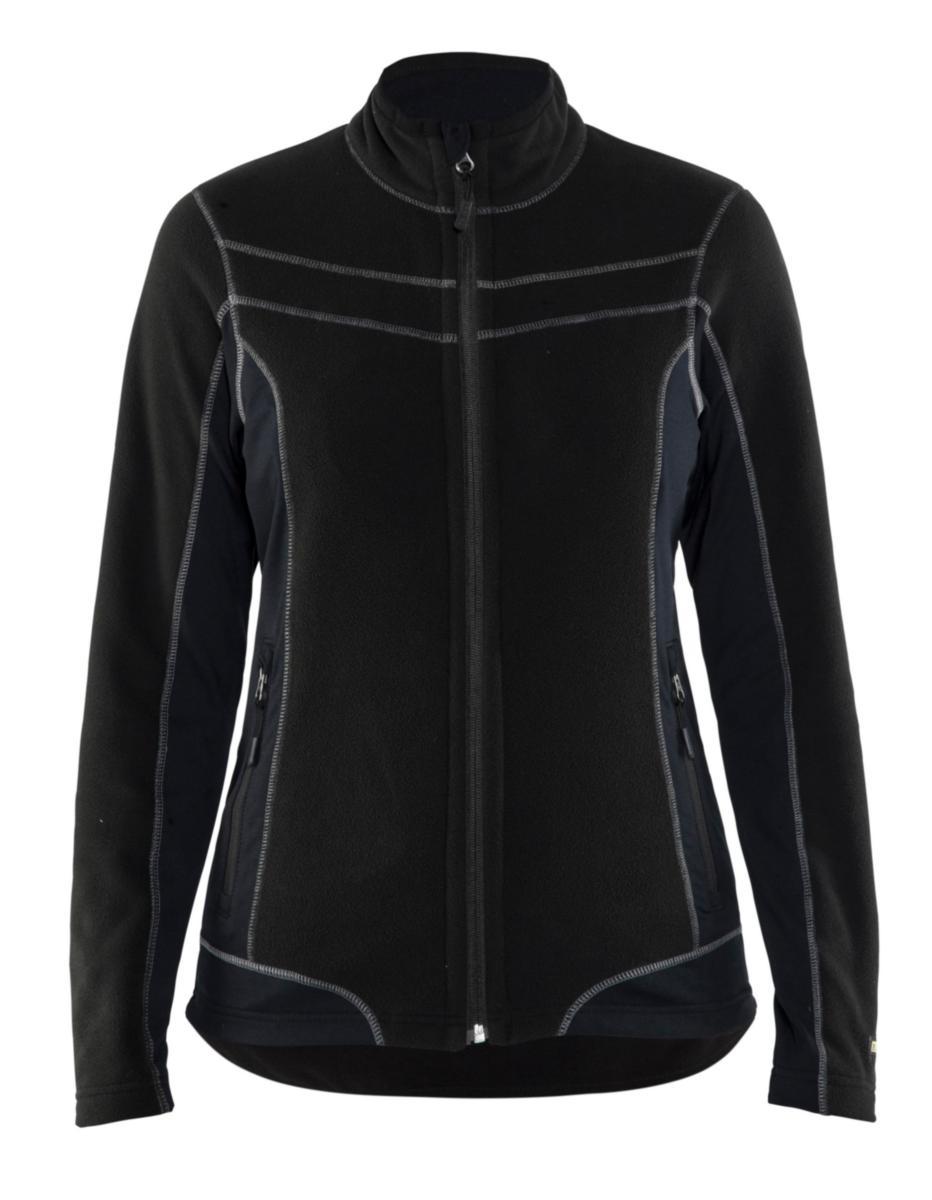 Fleecejacka Blåkläder 4924-1010 Dam - FLEECEJACKA BLK 4924-1010 SVAR DAM STL XXL