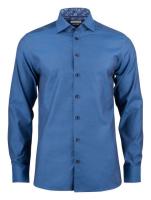 Skjorta Texet Purple Bow 142 Slim