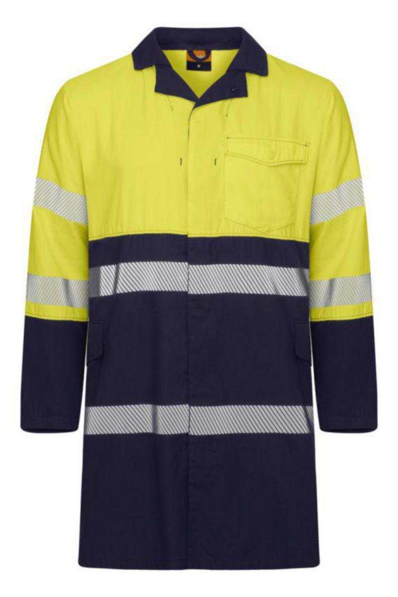 Besöksrock Tranemo 5066-91 Flam - BESÖKSROCK TRANEMO 506691 FLAM MARIN/GUL VARSEL KL2 STL 3XL