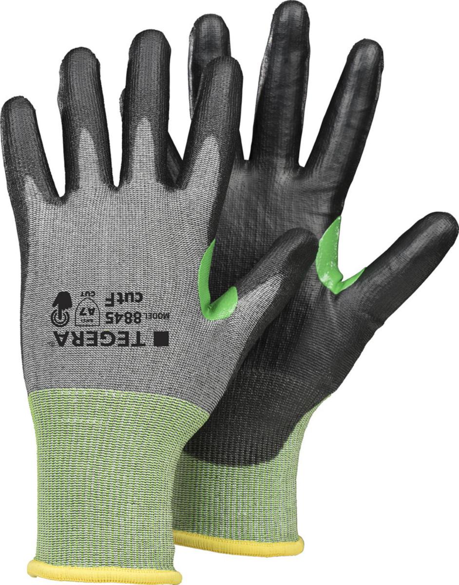 Skärskyddshandske Tegera 8845 - HANDSKE TEGERA 8845 CUT F 18GG PU-DOPPAD TOUCH STL 9