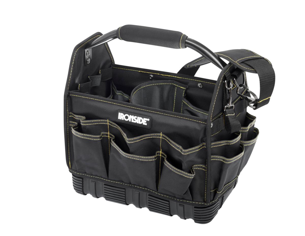 Verktygsväska Ironside 35cm - VERKTYGSVÄSKA IRONSIDE 35CM 350X220X370MM M AXELREM 102356