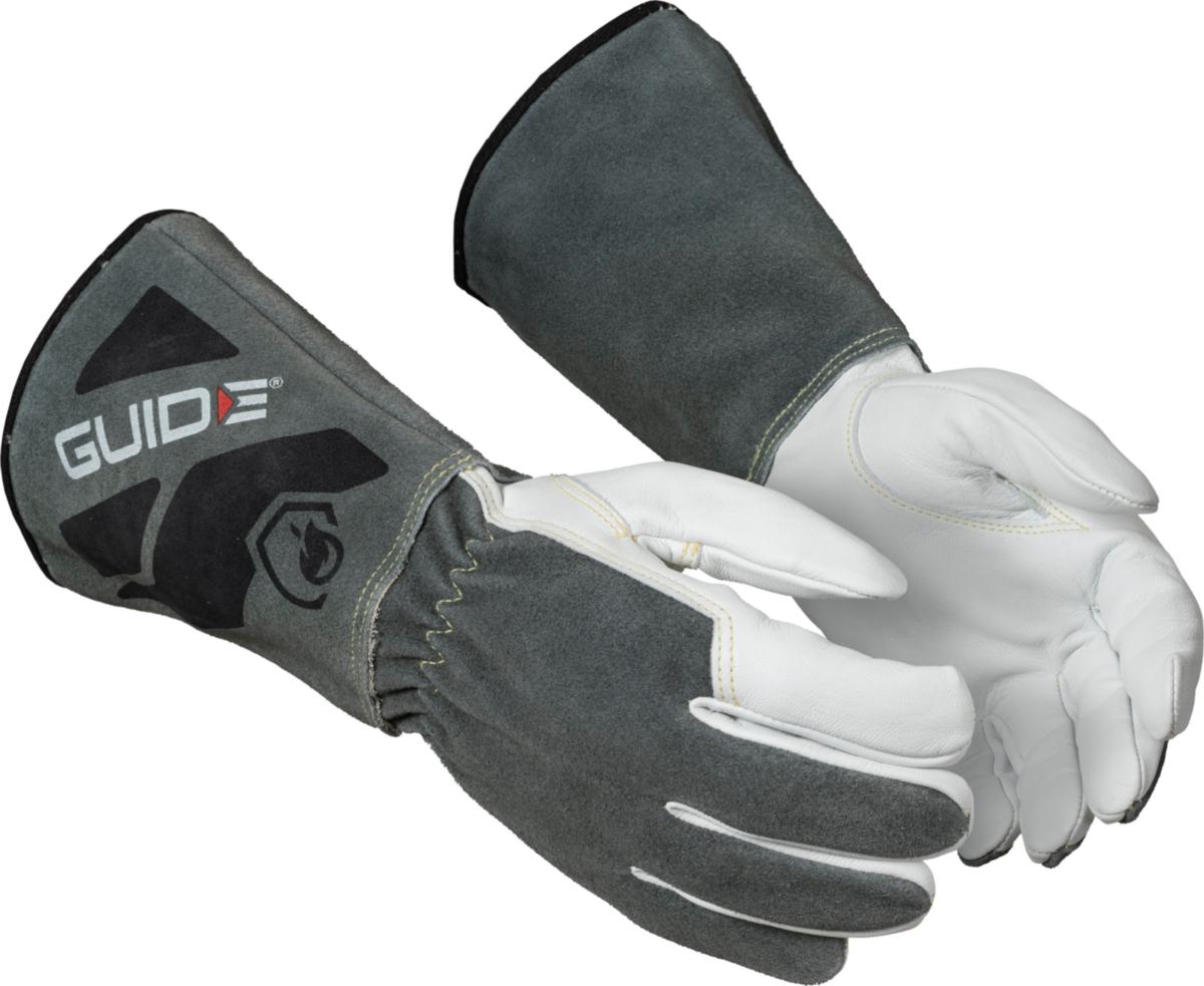 Svetshandske Guide 1275 - HANDSKE GUIDE 1275 LÄDER GETLÄDER KEVLAR STL 8