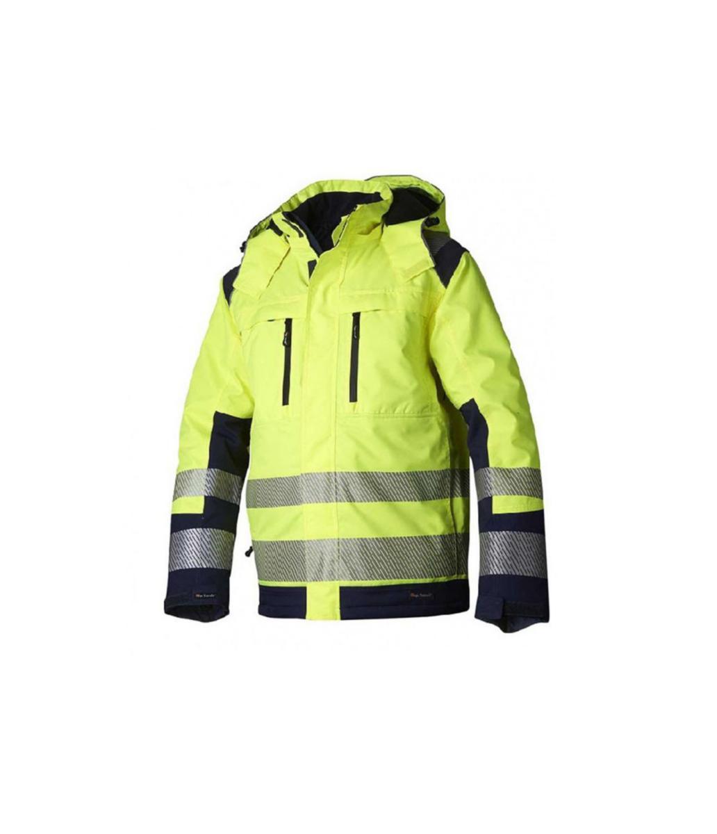 Vinterjacka Top Swede 120 - VINTERJACKA TOPSWEDE 120019 VARSEL GUL KL.3 L