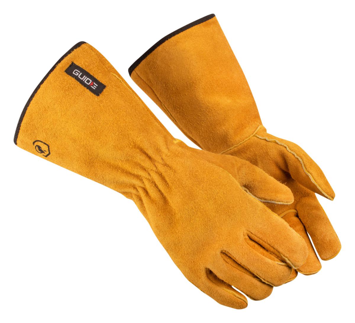 Svetshandske Guide 3569 - HANDSKE GUIDE 3569 LÄDER KEVLAR NÖTSPALT STL 12