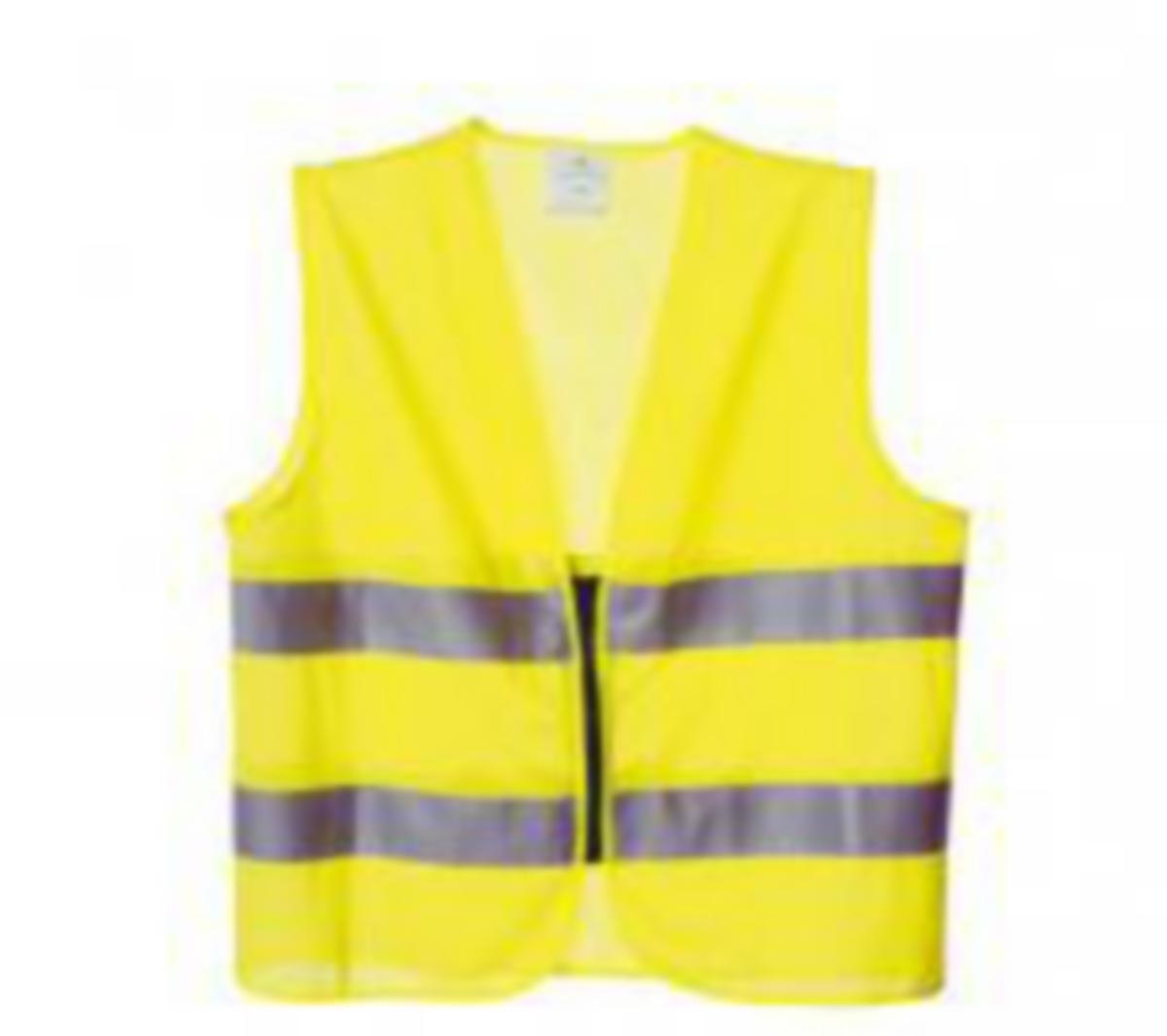 Reflex CAI 6612 - REFLEXVÄST CAI 6612 GUL VARSEL KL2 STL L/XL
