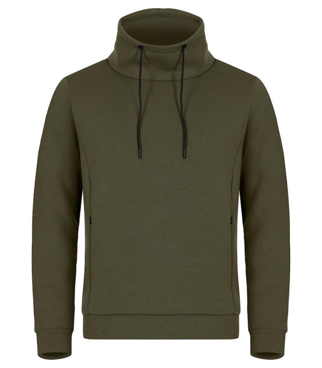 Sweatshirt Clique Hobart 021022 - SWEATSHIRT M HÖG KRAGE CLIQUE HOBART GRÖN S