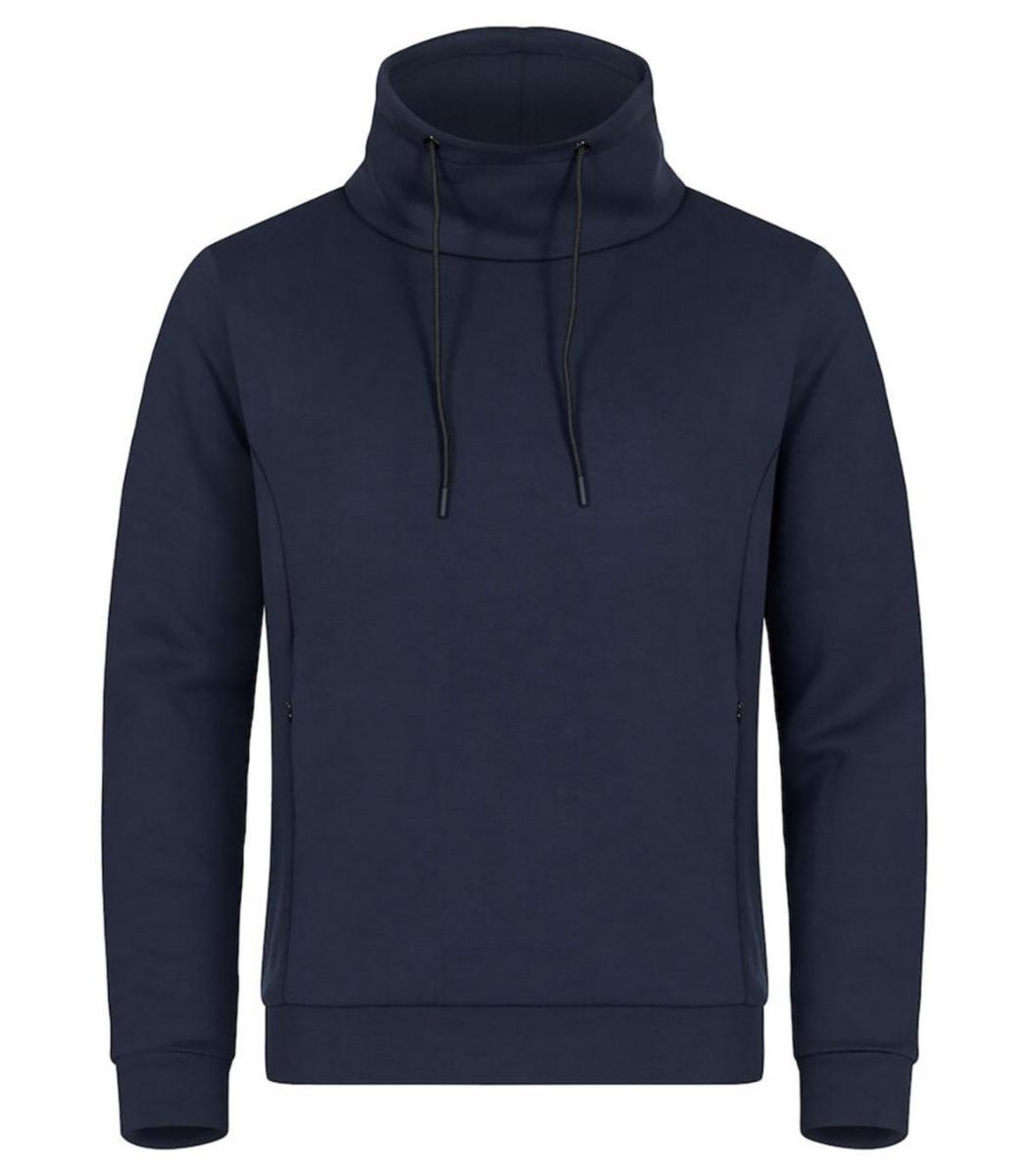 Sweatshirt Clique Hobart 021022 - SWEATSHIRT M HÖG KRAGE CLIQUE HOBART MARIN L