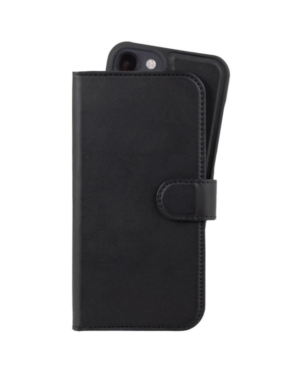 Plånboksfodral för iPhone, magnet, Wallet Case Magnet - PLÅNBOKSFODRAL IPHONE 15 SVART WALLET CASE MAGNET