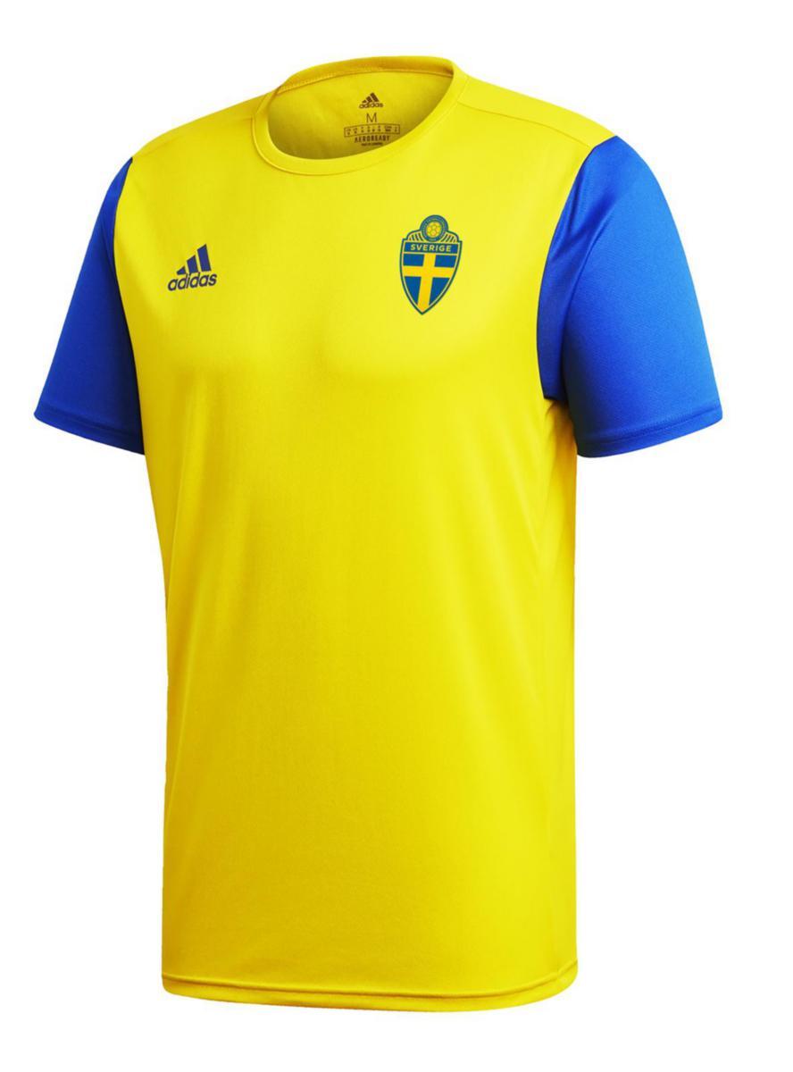 Sverige-tröja Adidas - TRÖJA ADI-21 GUL STL L