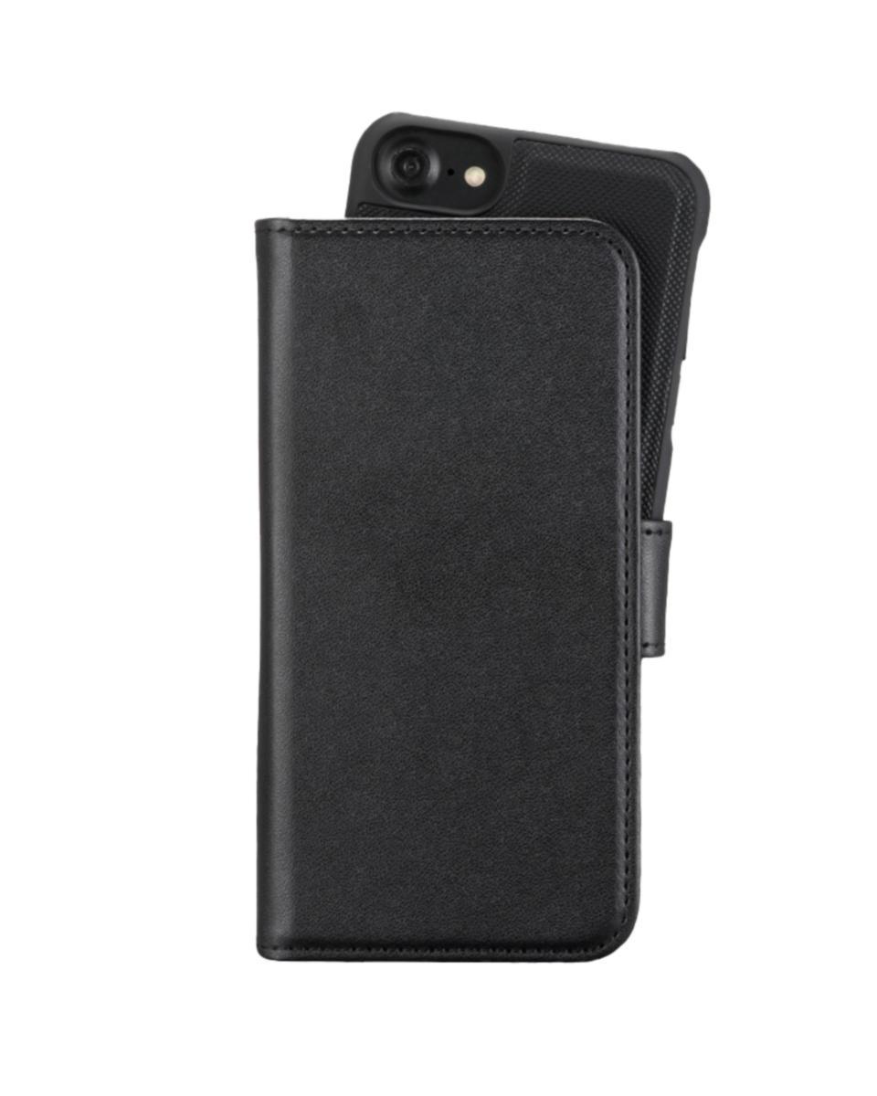 Plånboksfodral för iPhone, magnet, Wallet Case Magnet - PLÅNBOKSFODRAL IPHONE 6/7/8/SE SVART WALLET CASE MAGNET
