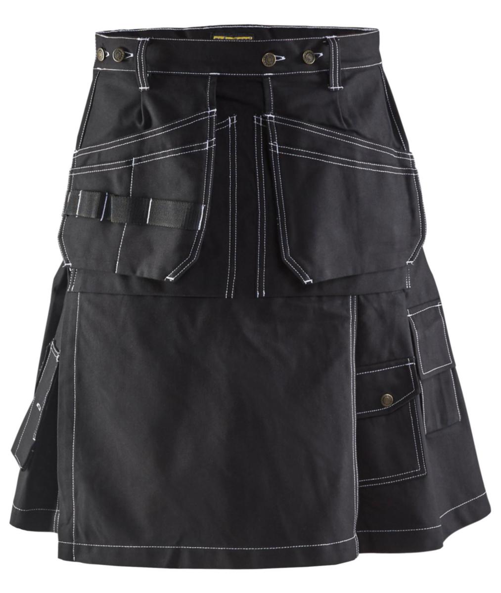 Kilt Blåkläder 8566-1370 - KILT BLK 8566-1370 SVART C48 0