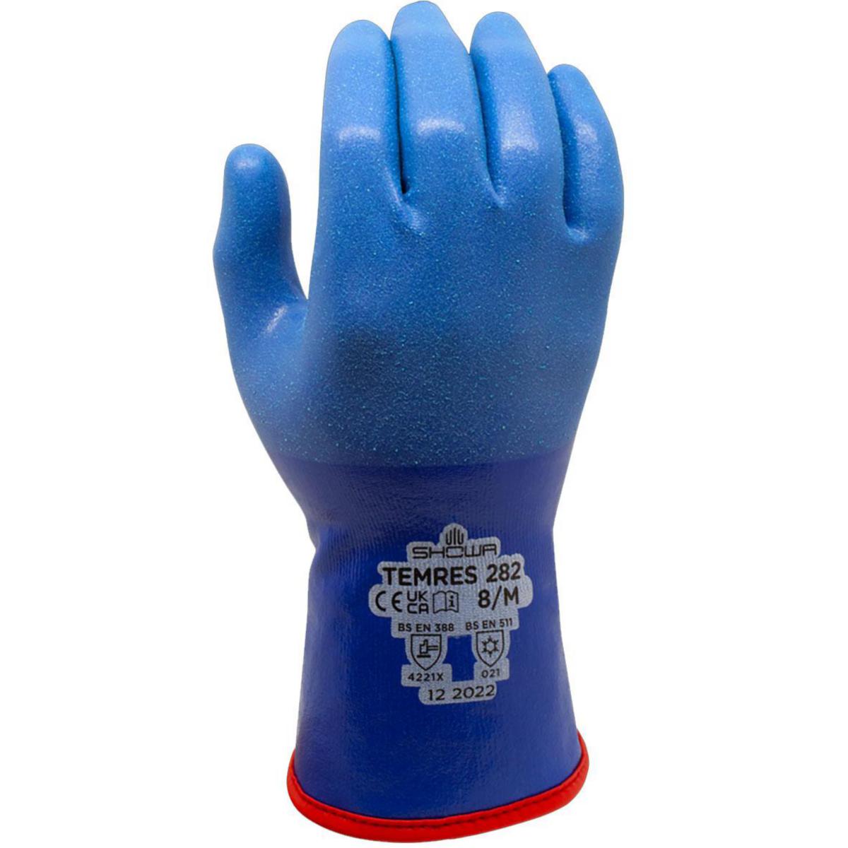 Vinterhandske Showa 282 - HANDSKE SHOWA 282 TEMRES MEMBRAN PU FODER STL 8/M
