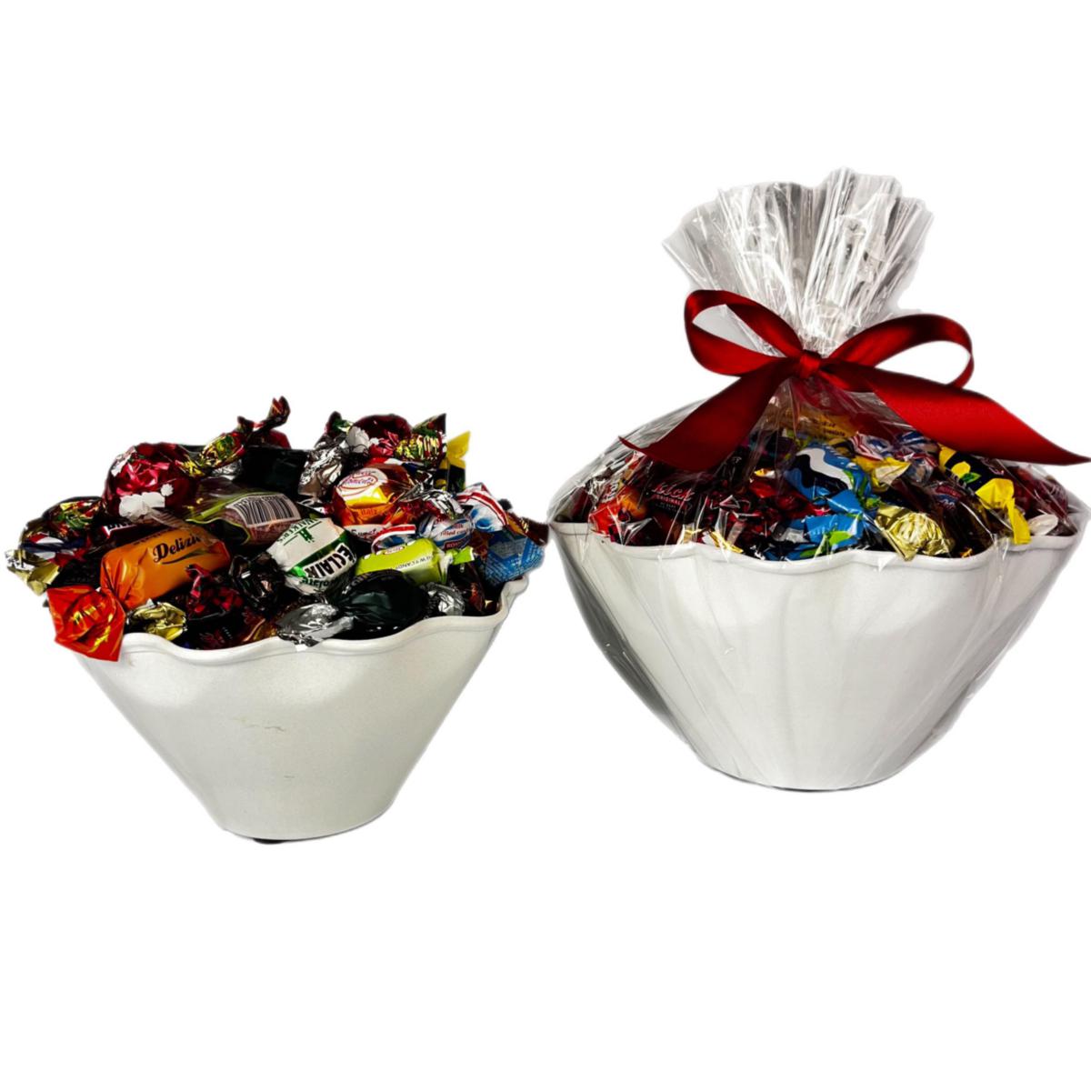 Godisskål jul snäckskal - GODISSKÅL JUL SNÄCKSKAL 2KG