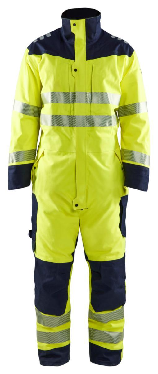 Vinteroverall Blåkläder 6317-1534 Flamvarsel - VINTEROVERALL BLK 6317-1534 GUL FLAMVARSEL KL3 STL L