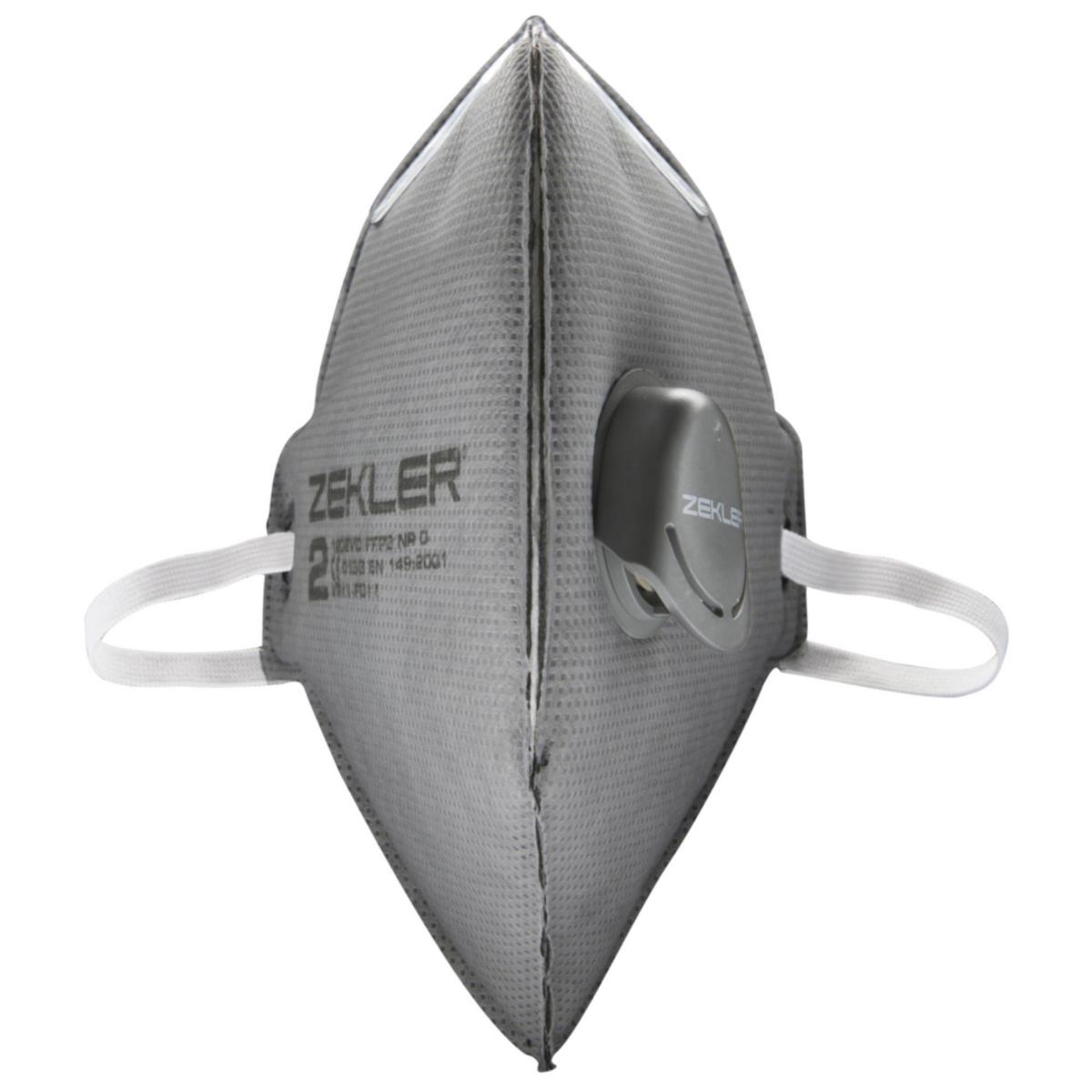 Filtrerande Halvmask Zekler 1202VC - FILTRERANDE HALVMASK 1202VC ZEKLER FFP2V 3P