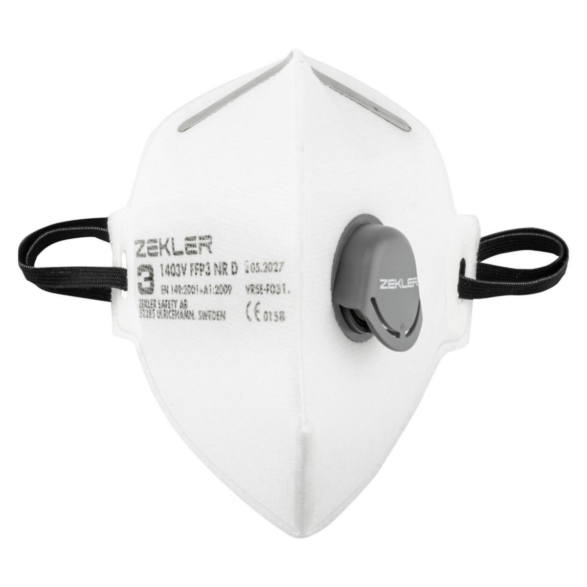 Filtrerande Halvmask Zekler 1403V - FILTRERANDE HALVMASK 1403V ZEKLER FFP3V 3P