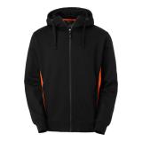 HOODJACKA FRANKLIN 225-43 ORA SVART DRAGKEDJA STL 4XL