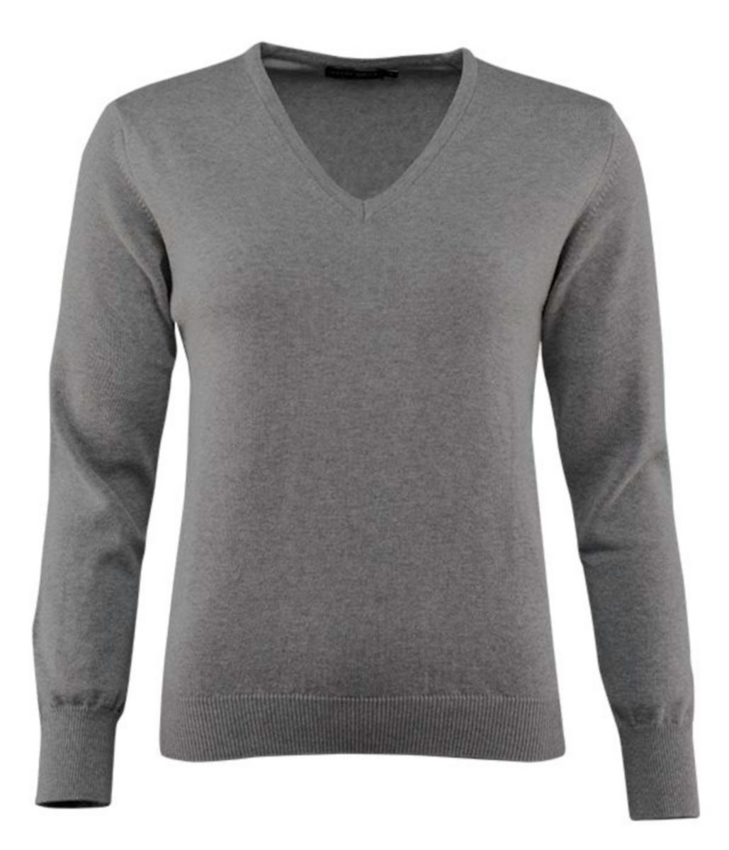 Tröja Ernst Alexis 18055 v-hals Dam - TRÖJA ERNST ALEXIS 18055 V DAM GRÅ STL 34