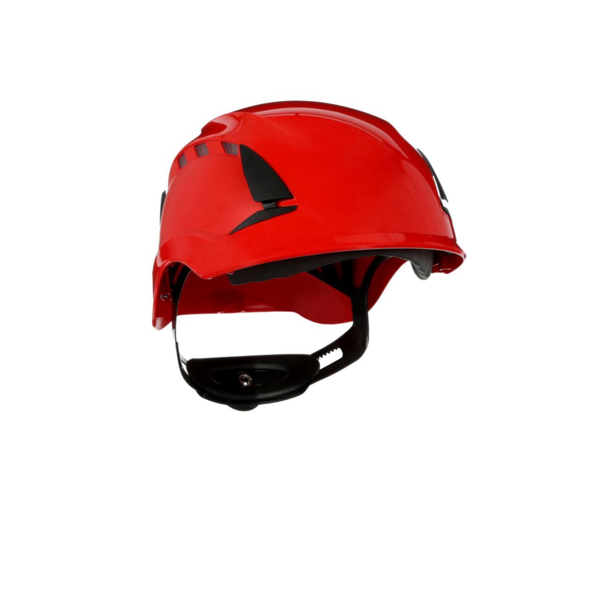 Skyddshjälm 3M Securefit X5500V-CE - SKYDDSHJÄLM 3M SEC.FIT X5500V VENT INDUSTRI U.HAKBAND RÖD
