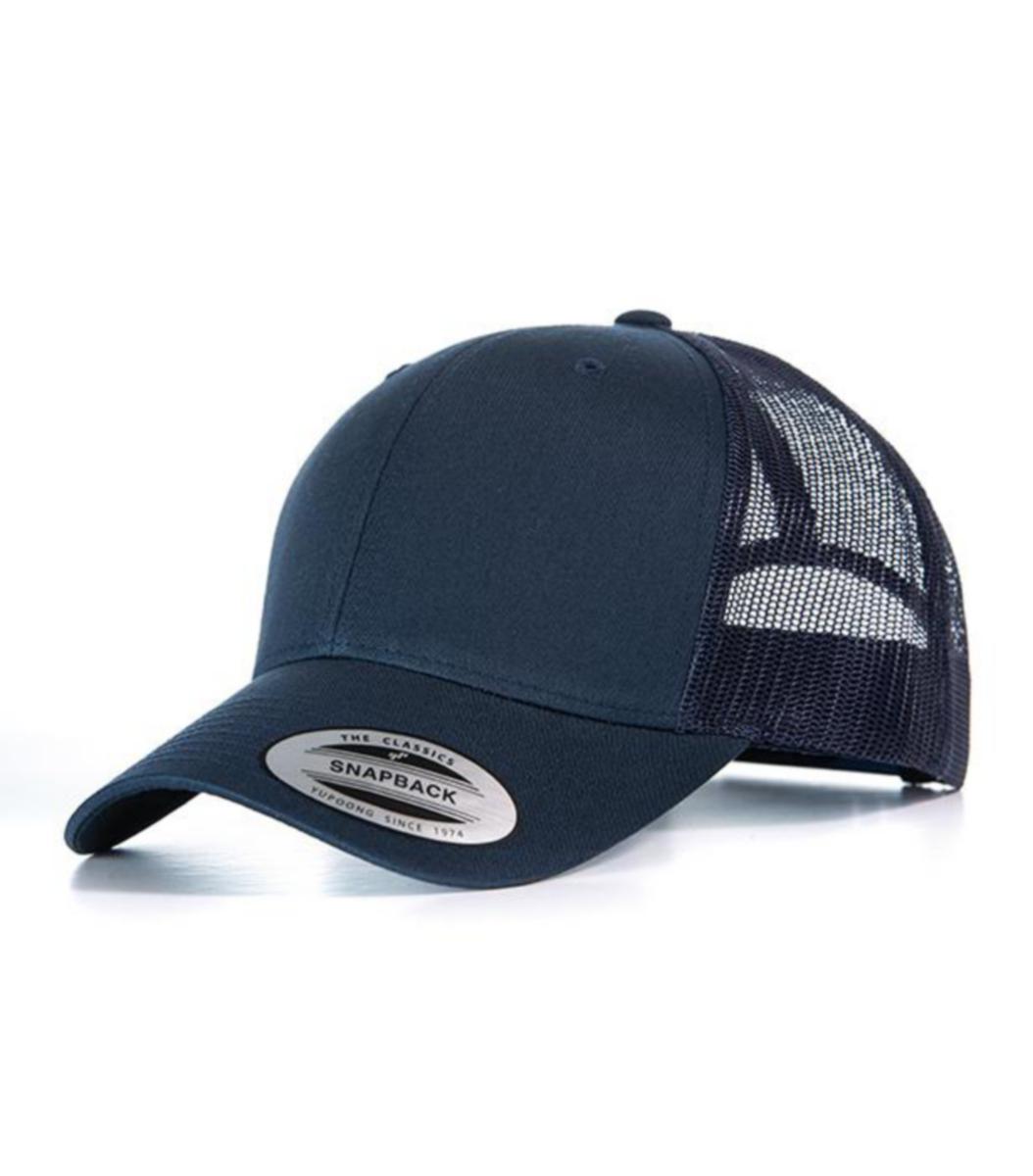 Keps Flexfit Retro Trucker - KEPS FLEXIFIT RETRO NAVY FF6606 ONE SIZE