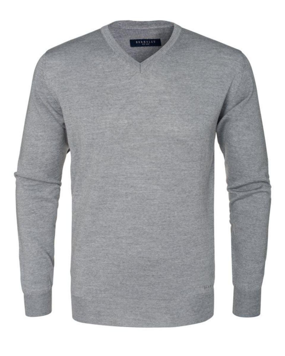 Tröja Berkeley Wilton Cashwool 1352 - TRÖJA WILTON CASHWOOL 1352 GRÅ S