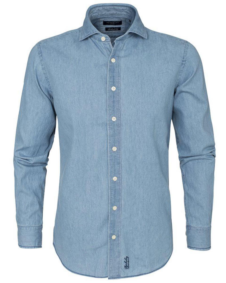 Skjorta Berkeley Dover Denim 1564 - SKJORTA DOVER DENIM 1564 JEANS BLÅ L