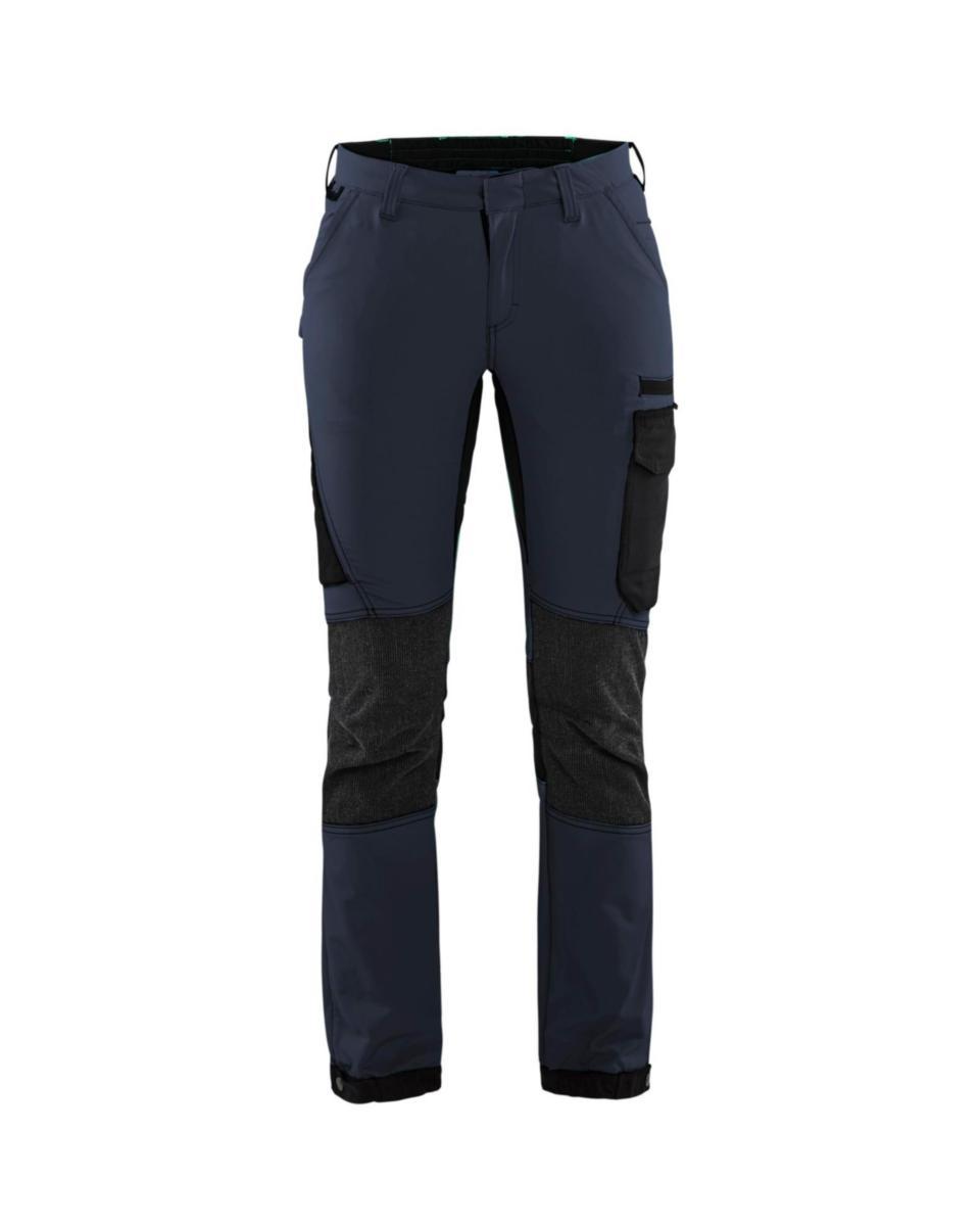 Midjebyxa Blåkläder 7122-1645 Dam - SERVICEBYXA BLK 7122-1645 DAM 4-V STRETCH MARIN/SVART C48