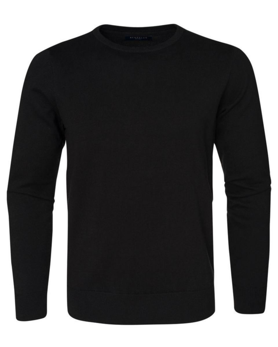Tröja Berkeley Brockton 1611 - TRÖJA BROCKTON 1611 ROUND NECK SVART XL