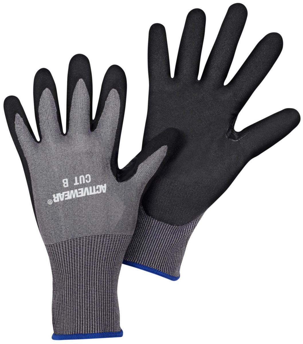 Skärskyddshandske Activewear Cut B Blade - HANDSKE ACTIVEWEAR CUT B BLADE 18 GG NITRILDOPP STL 10