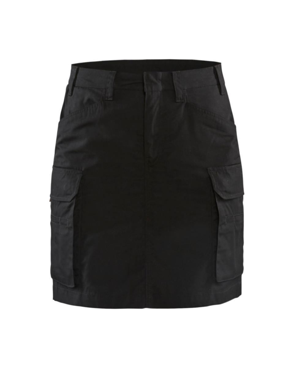 Kjol Blåkläder 7148-1845 - KJOL BLK 7148-1845 SVART STRETCH STL C38