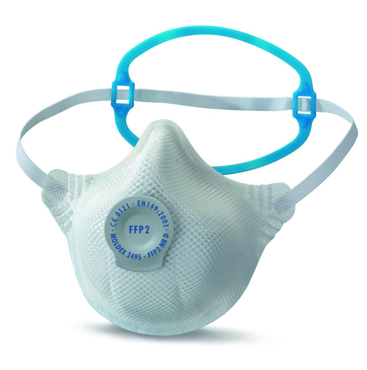 Filtrerande halvmask Moldex Smart Solo P2 - FILTRERANDE HALVMASK MOLDEX 249501 FFP2DNR STRAP VENT M/L