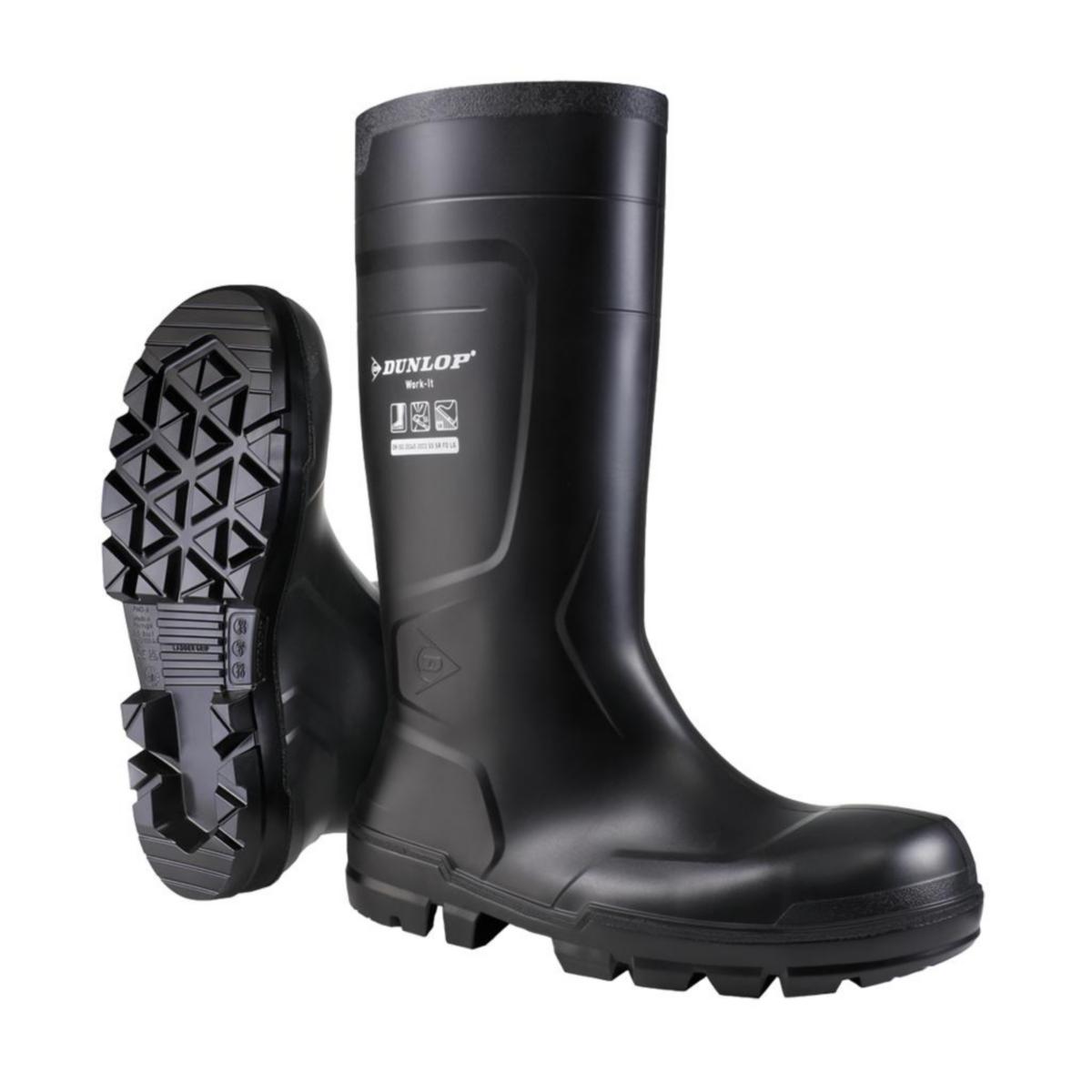 Skyddsstövel Dunlop Work-IT NB2HD01 - SKYDDSSTÖVEL DUNLOP WORK-IT NB2HD01 S5 SVART STL 45