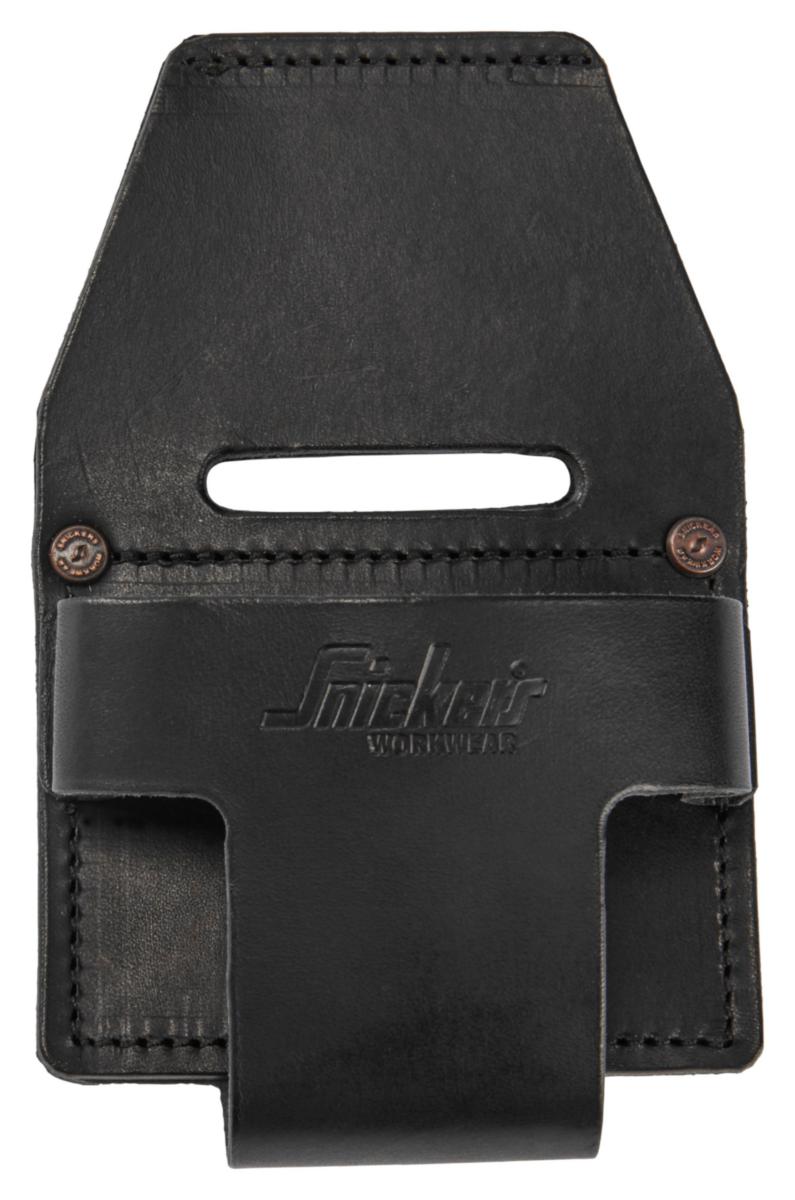 Mätbandshållare Snickers 9768 - MÄTBANDSHÅLLARE SN 9768 LÄDER SVART