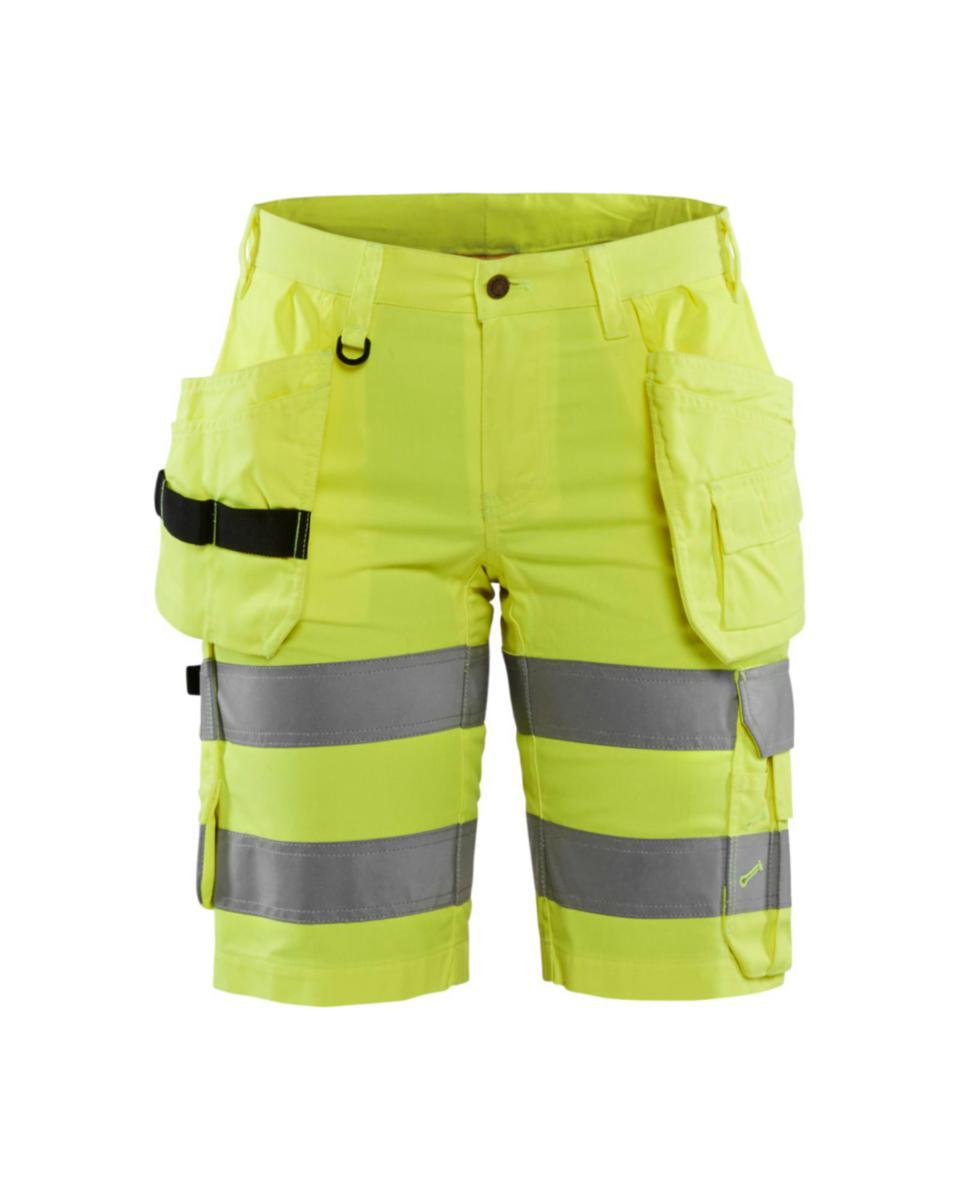 Shorts Blåkläder 7186-1811 Dam - SHORTS BLK 7186-1811 DAM GUL VARSEL KL1 STRETCH STL C34