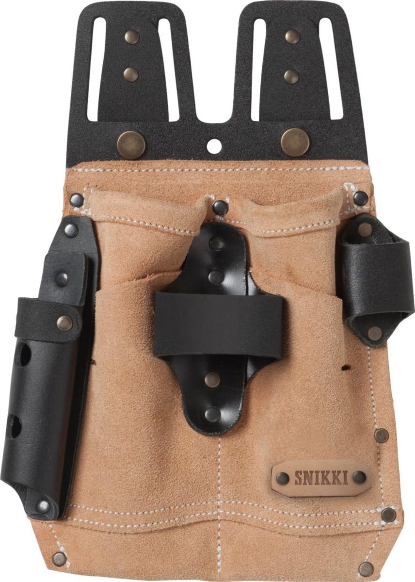 Verktygsficka Snikki 9300, 9301 LTHR - VERKTYGSFICKA SNIKKI 9300 LTHR (21231) BRUNT LÄDER