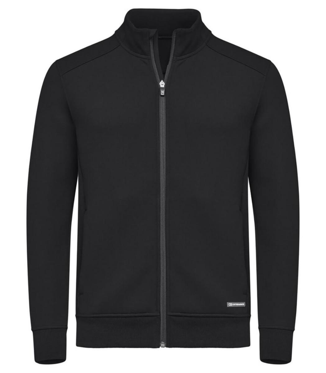 Tröja Cutter & Buck Pemberton 358426 helzip - TRÖJA C&B PEMBERTON 358426 HELZIP SVART STL L