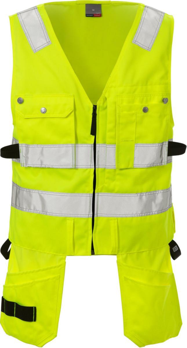 Väst Fristads 5003 PLU - VÄST FK 5003 PLU GUL VARSEL KL 2 STL XL