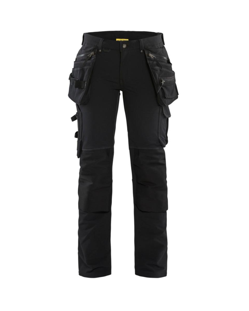 Midjebyxa Blåkläder 7198-1644 Dam - MIDJEBYXA BLK 7198-1644 SVART DAM HANTVERK D22